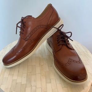 Cole Haan Men's Original Grand Wingtip Oxford Woodbury-Ivory